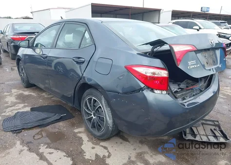 2017 Toyota Corolla Le из США, поврежденный, VIN 2T1BURHE4HC875178